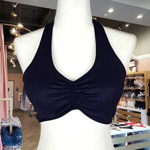 Navy Blue Halter Bra